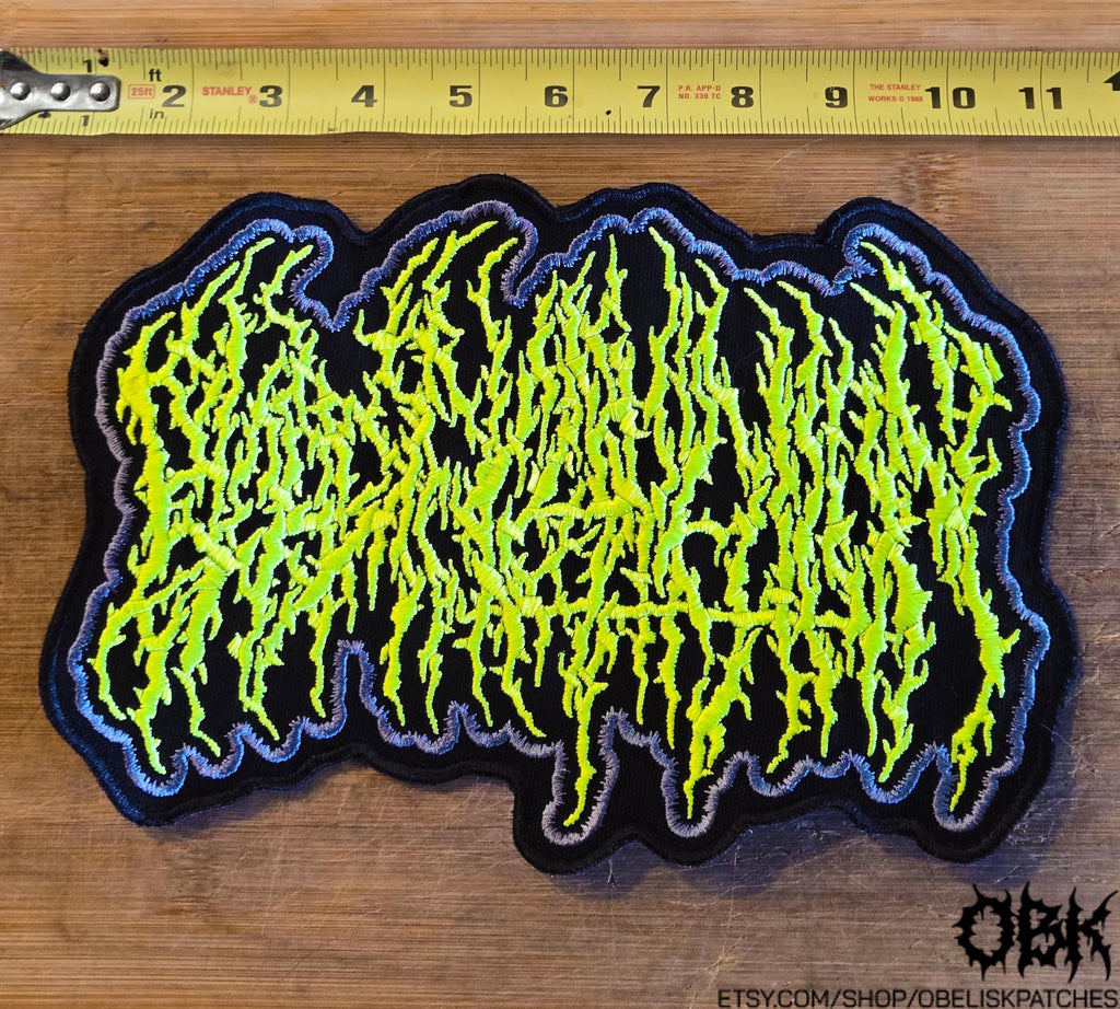 Blood Incantation Backpatch - NEON Edition XXL Patch