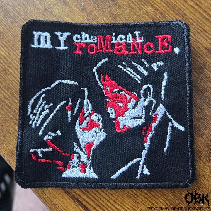My Chemical Romance Patch 3 Cheers For Sweet Revenge Patch -