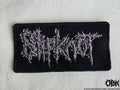 Slipknot Patch Maggots Silver Embroidery  High Quality 2.3x4.7 Inches