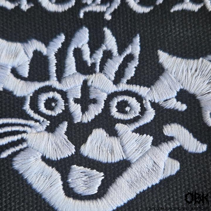 Cathory - Bathory Inspired Cat Patch -