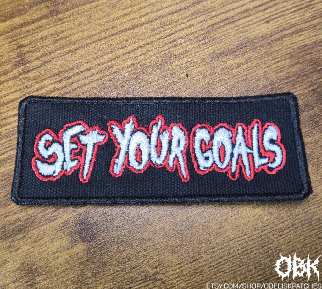 Set Your Goals Patch