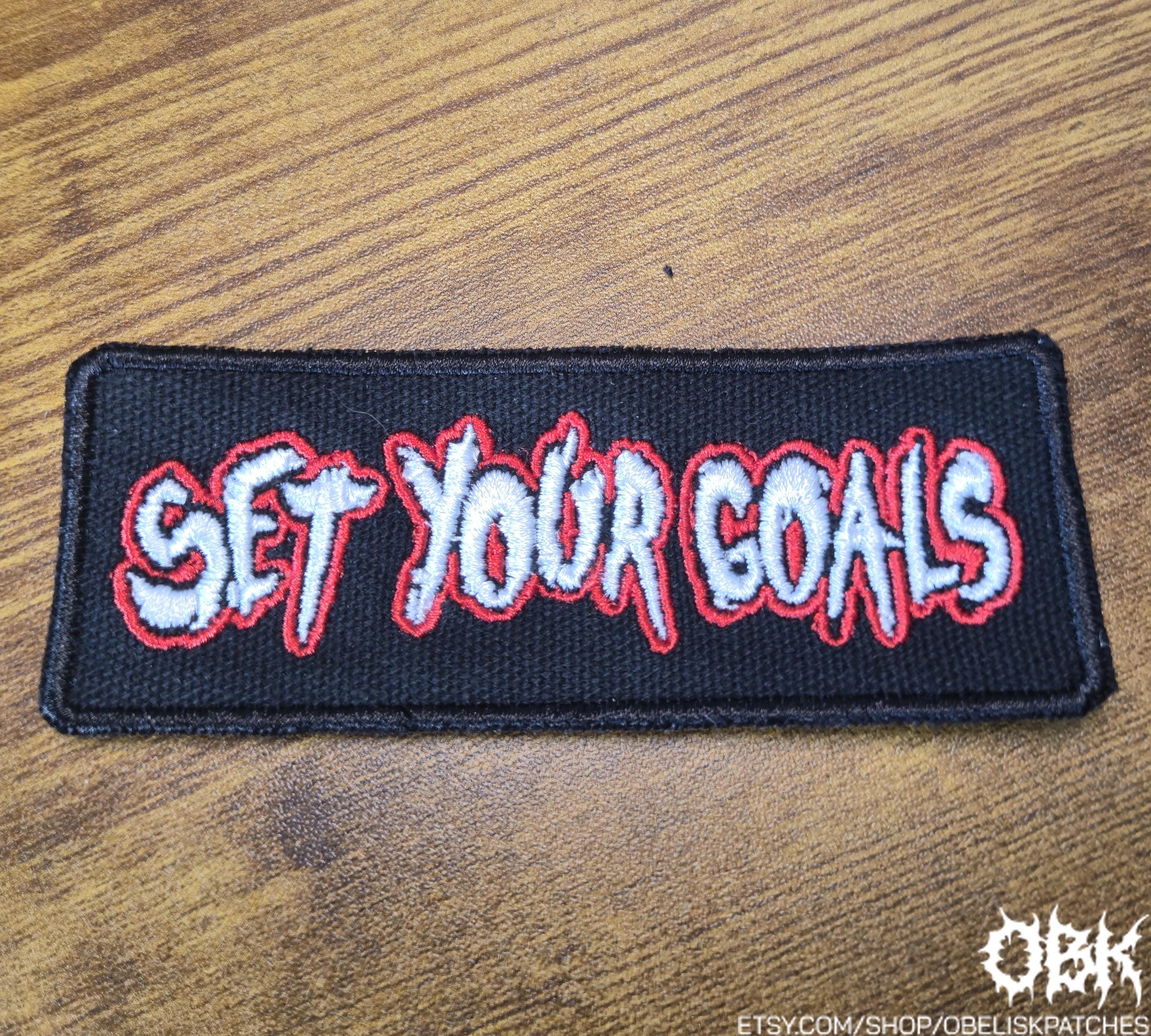 Set Your Goals Patch