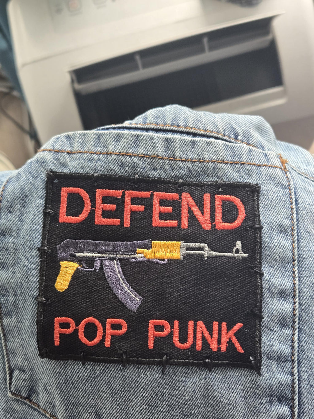 Defend Pop Punk Patch