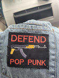 Defend Pop Punk Patch