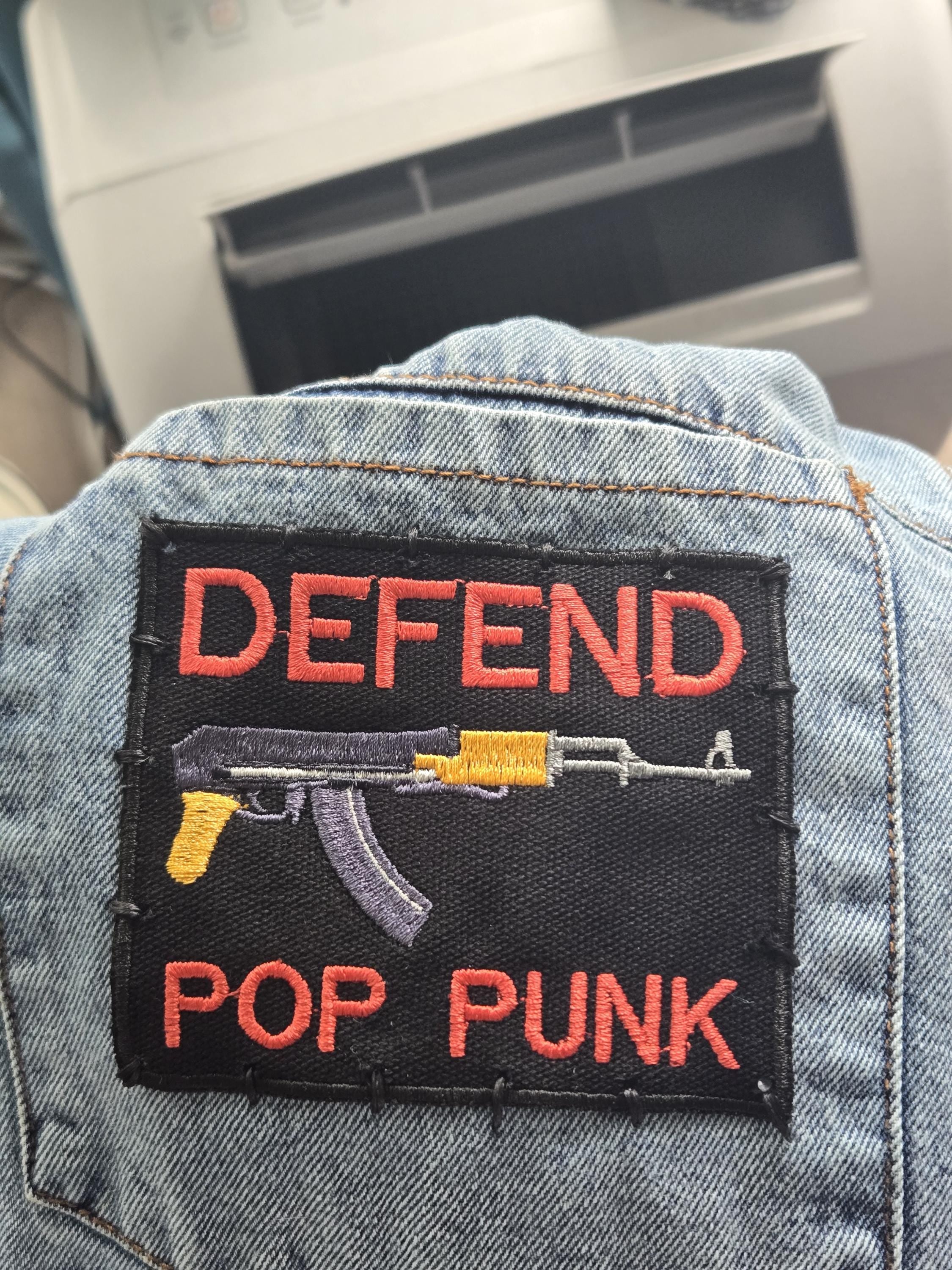 Defend Pop Punk Patch