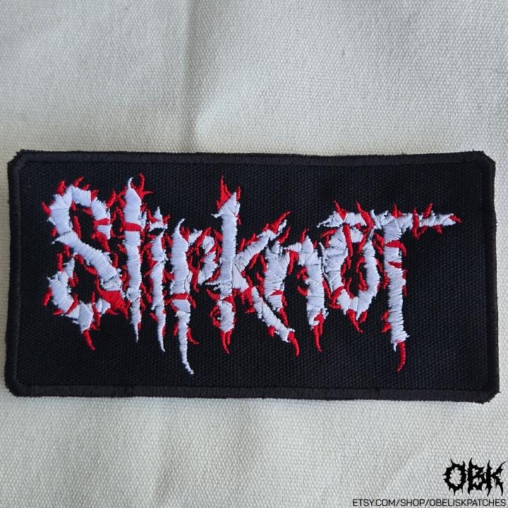 Slipknot Patch - Bloody Thorns