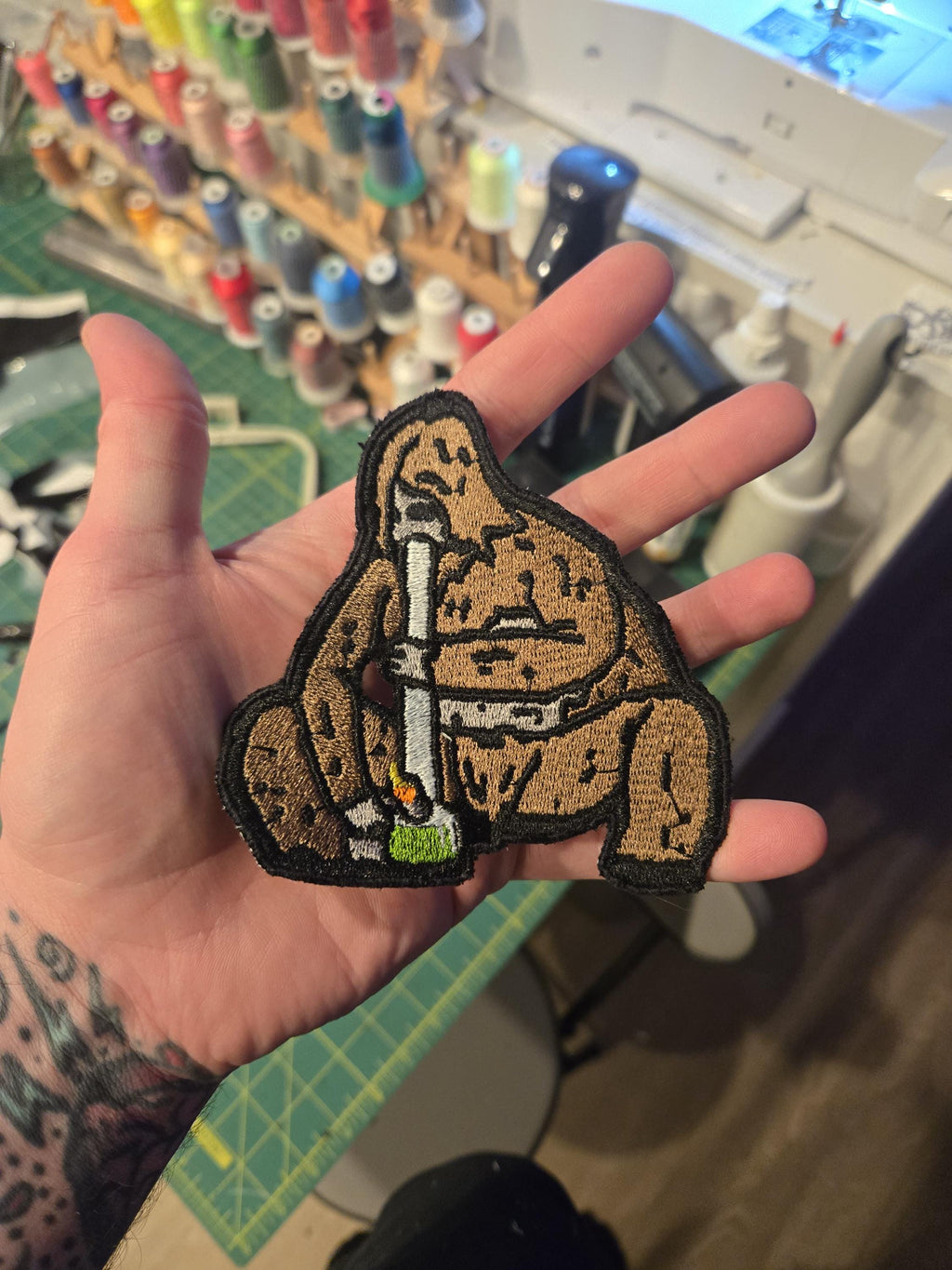 Sassy The Sasquatch Patch