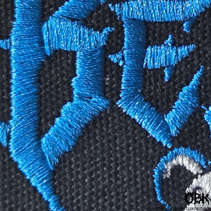 Chicago Bears Death Metal Style Patch
