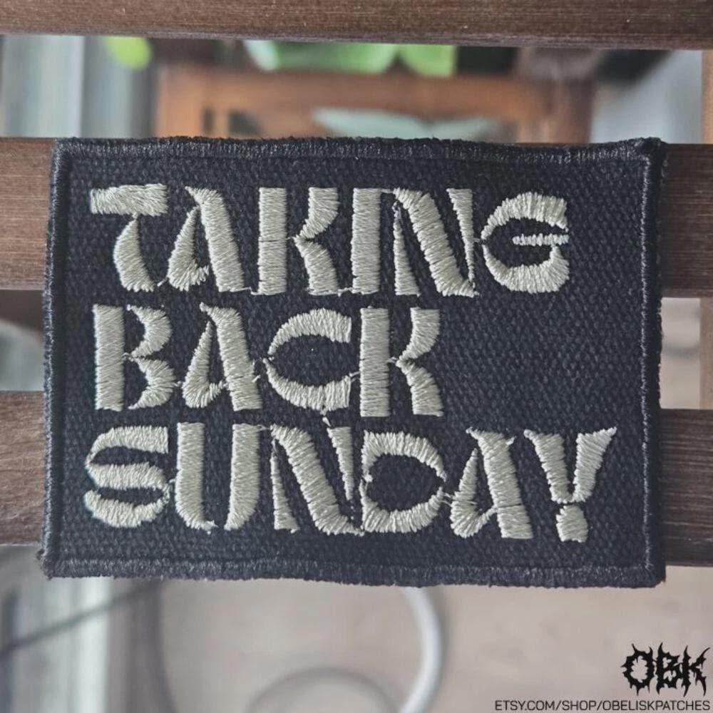 Taking Back Sunday Patch