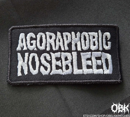 Agoraphobic Nosebleed Patch