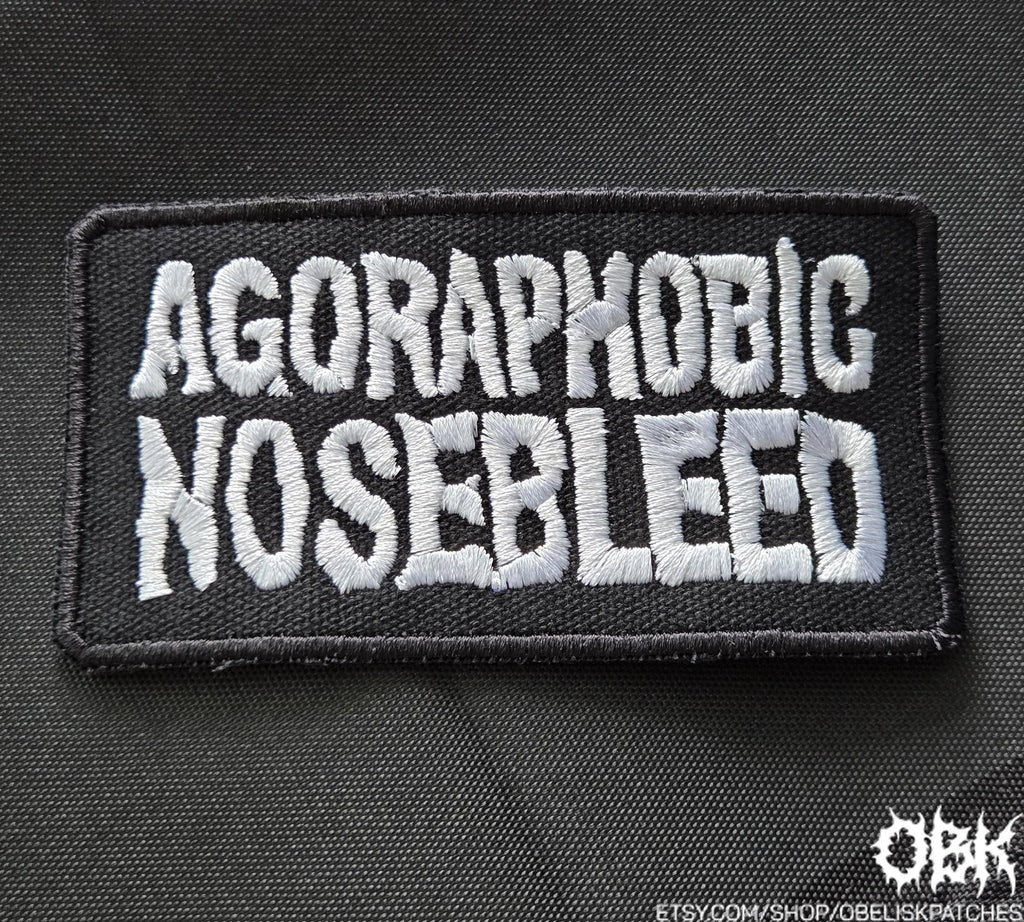 Agoraphobic Nosebleed Patch