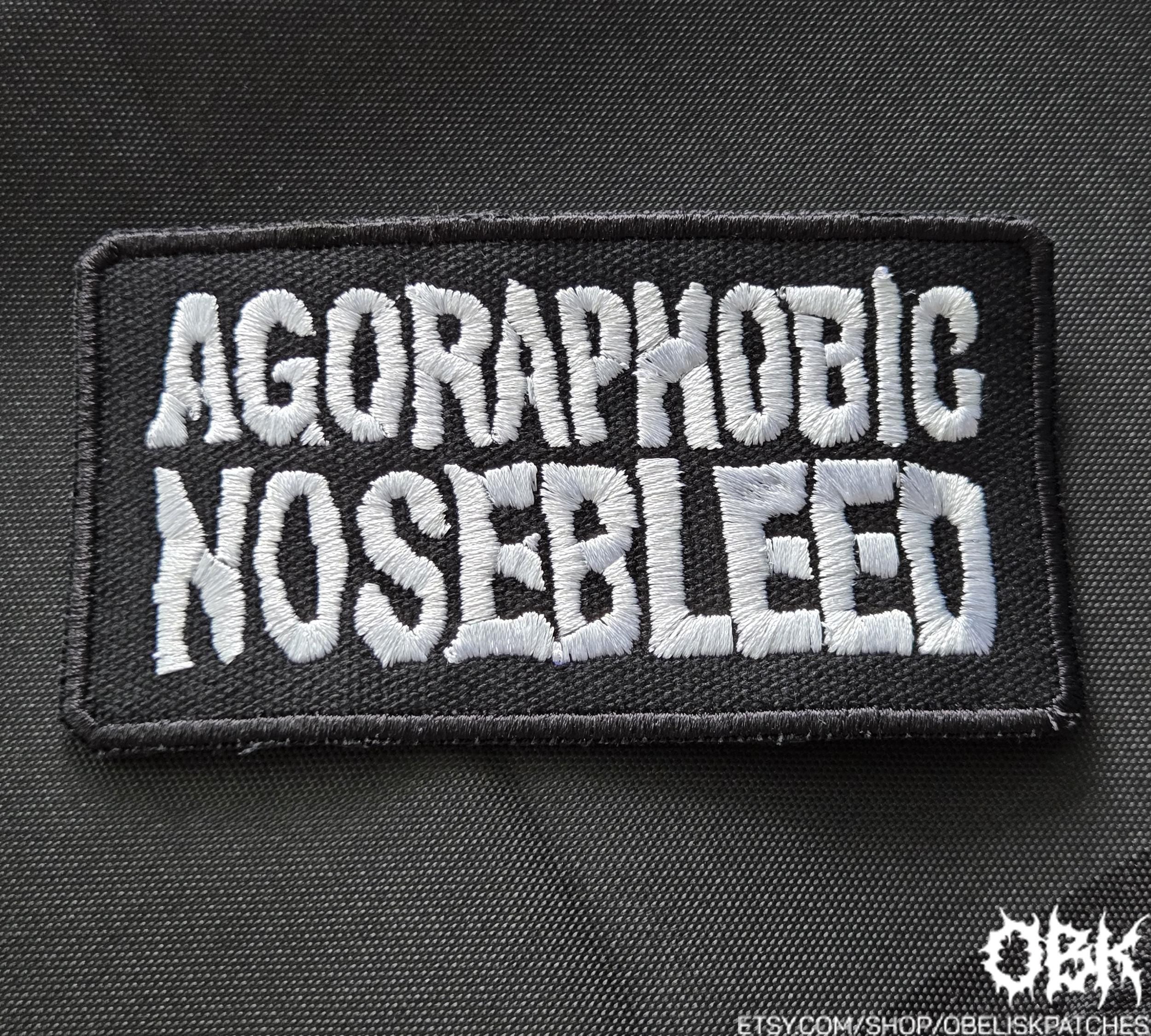 Agoraphobic Nosebleed Patch
