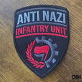 Anti Nazi Badge  Patch