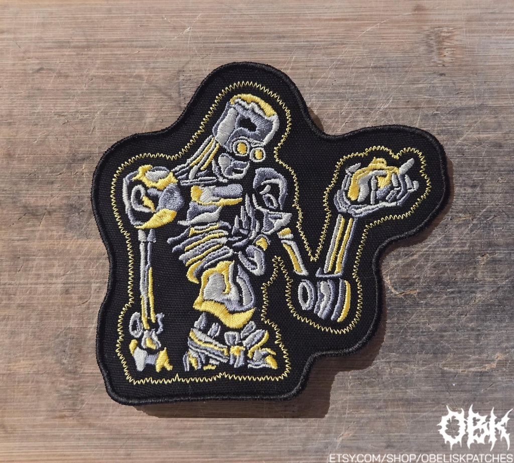 Silverstein Patch ~ When Broken Is Easily Fixed High Quality Embroidered Canvas