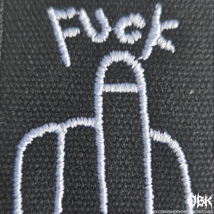 GG Allin Tattoo Style Patch