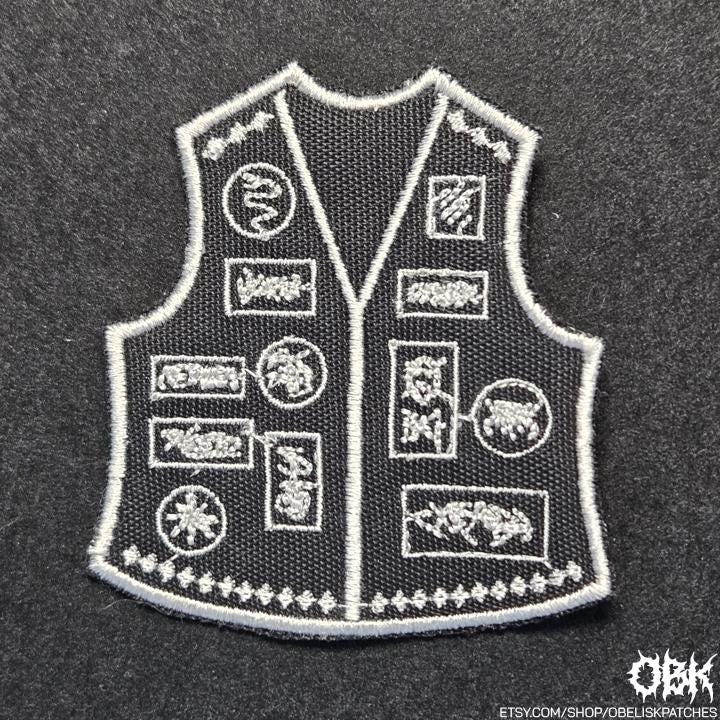 Mini Battle Vest Patch