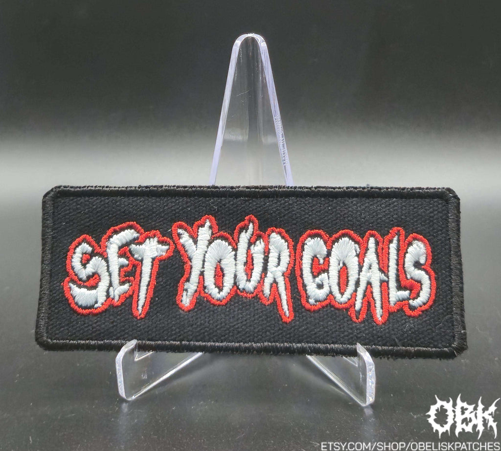 Set Your Goals Patch