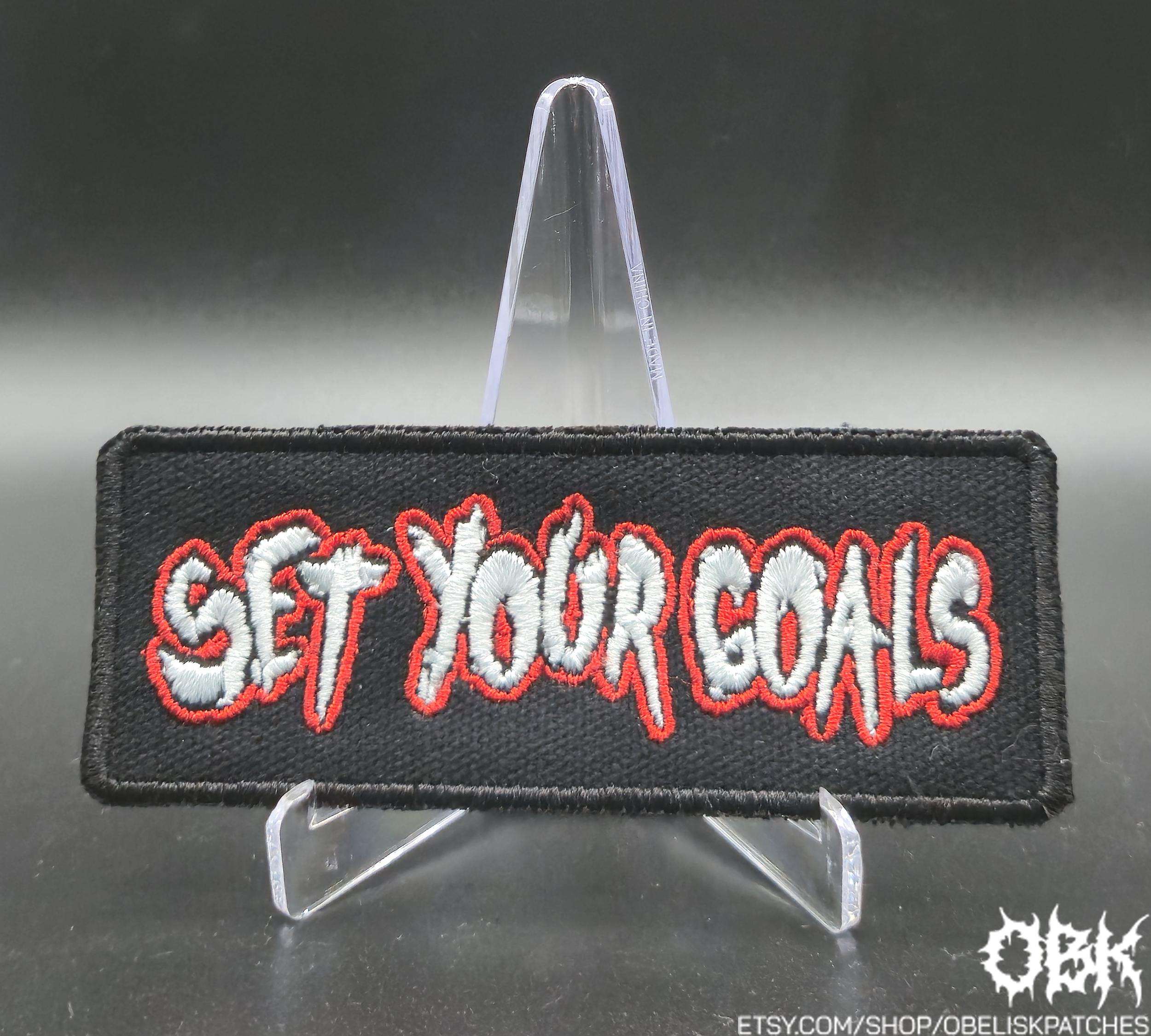 Set Your Goals Patch