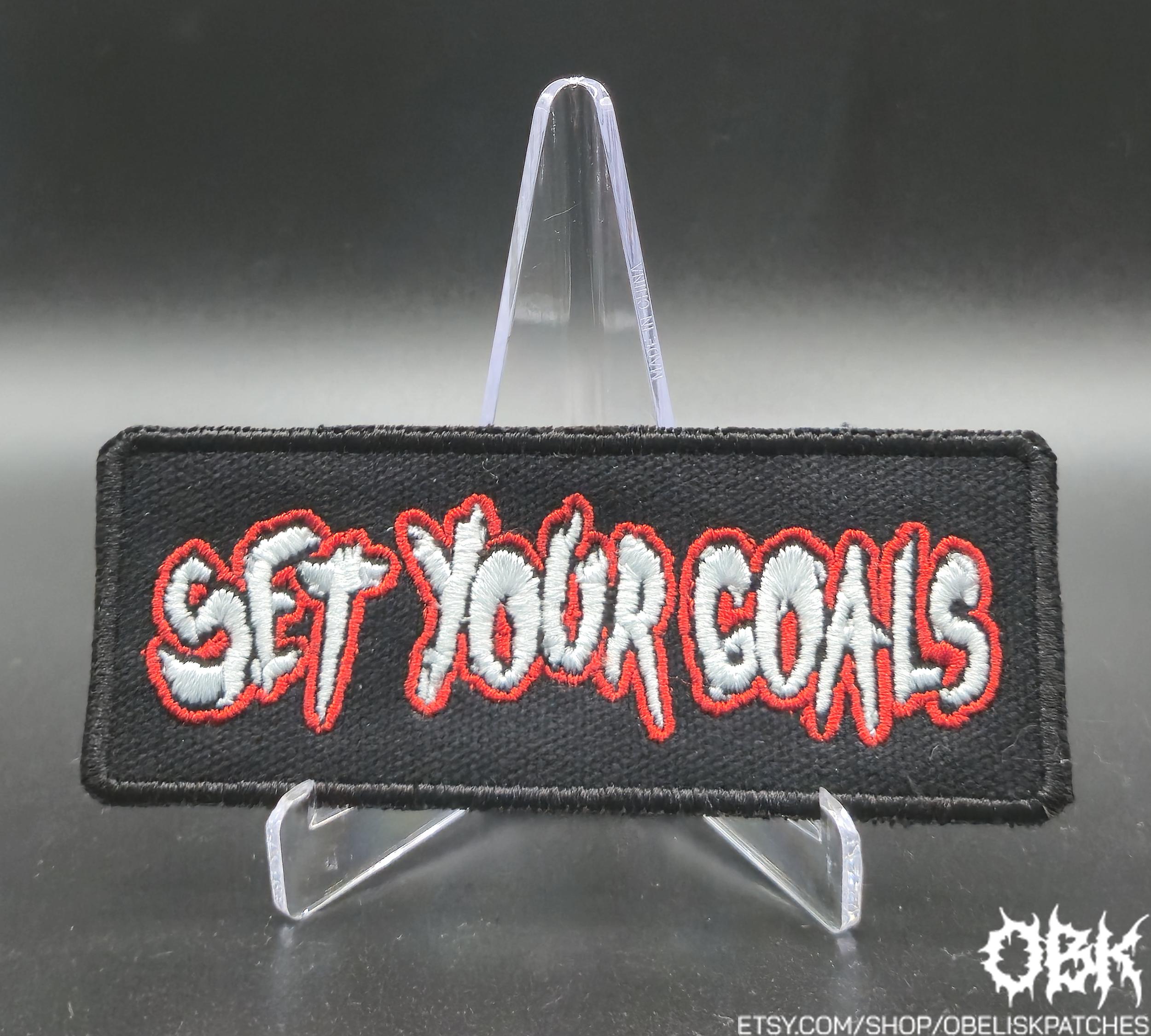 Set Your Goals Patch