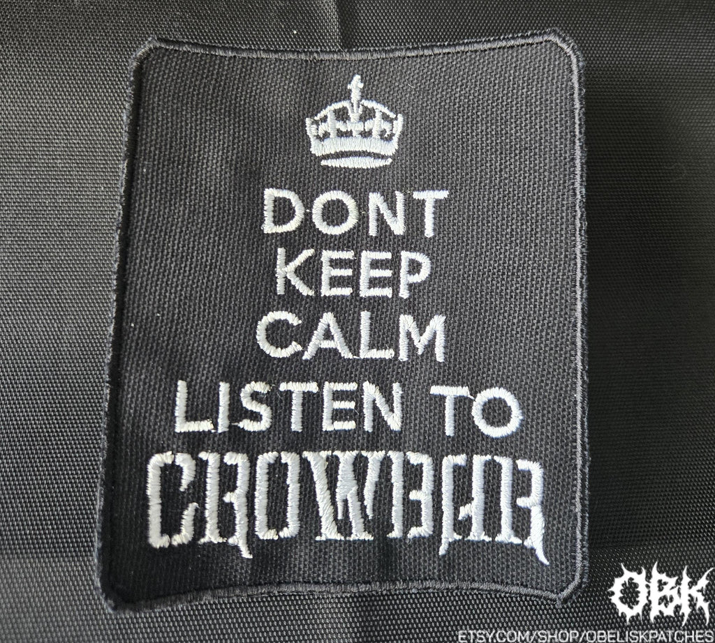 Crowbar Patch - Keep Calm Patch
