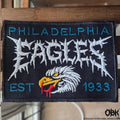 Philadelphia Eagles Death Metal Style  Patch