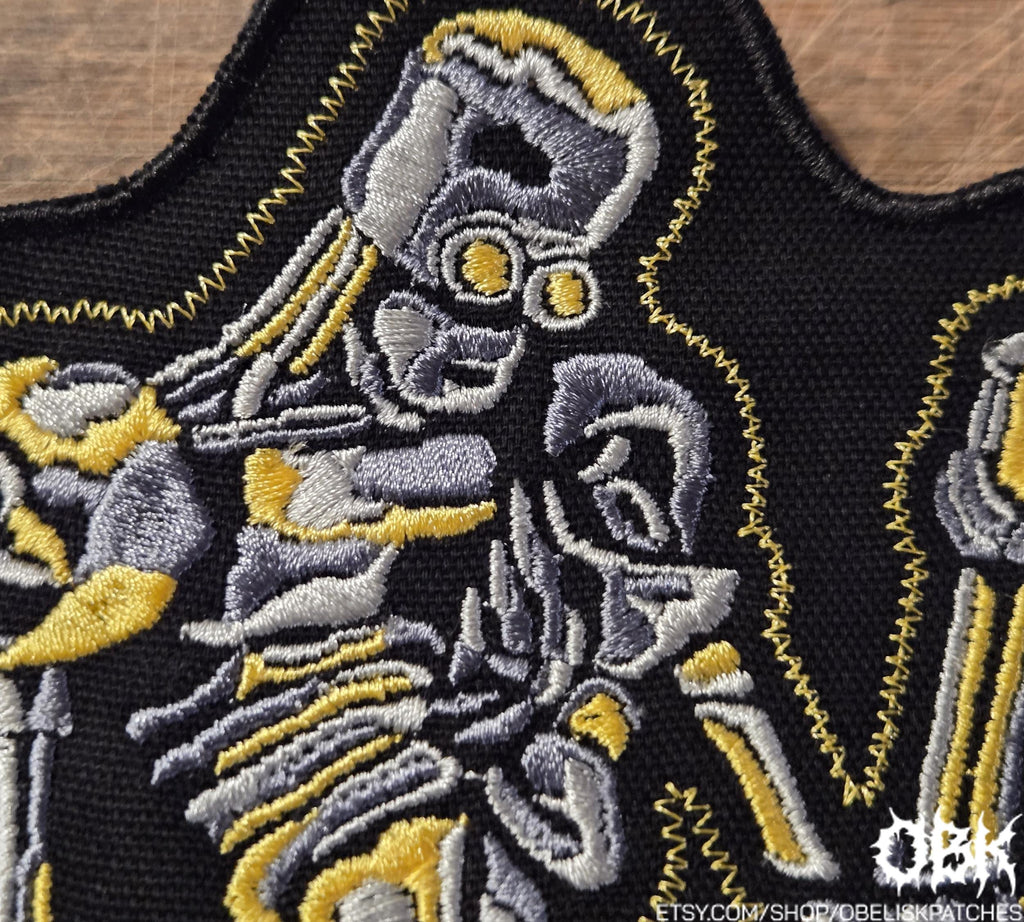 Silverstein Patch ~ When Broken Is Easily Fixed High Quality Embroidered Canvas