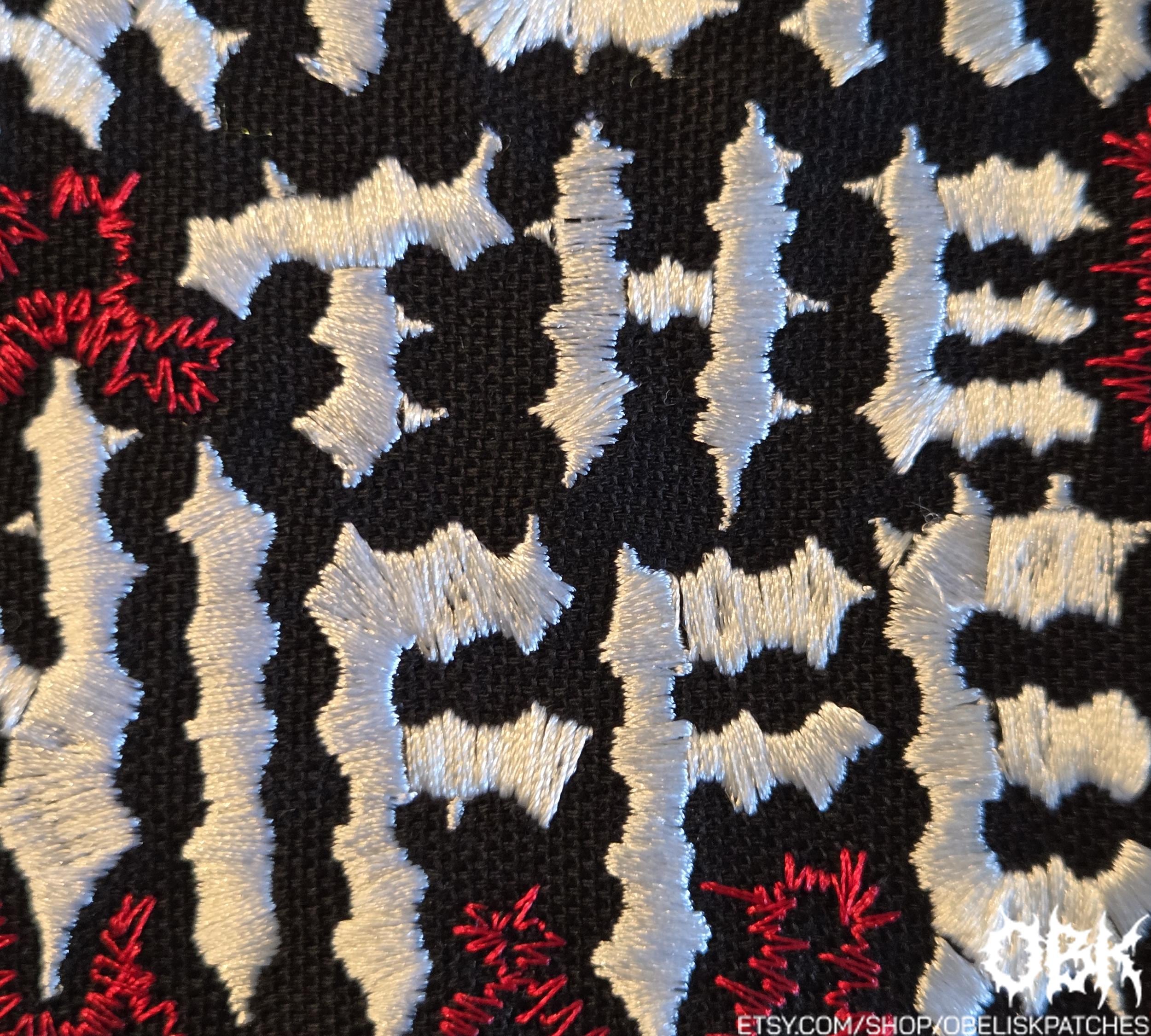 Amyl And The Sniffers Patch Large High Quality Embroidery Patch